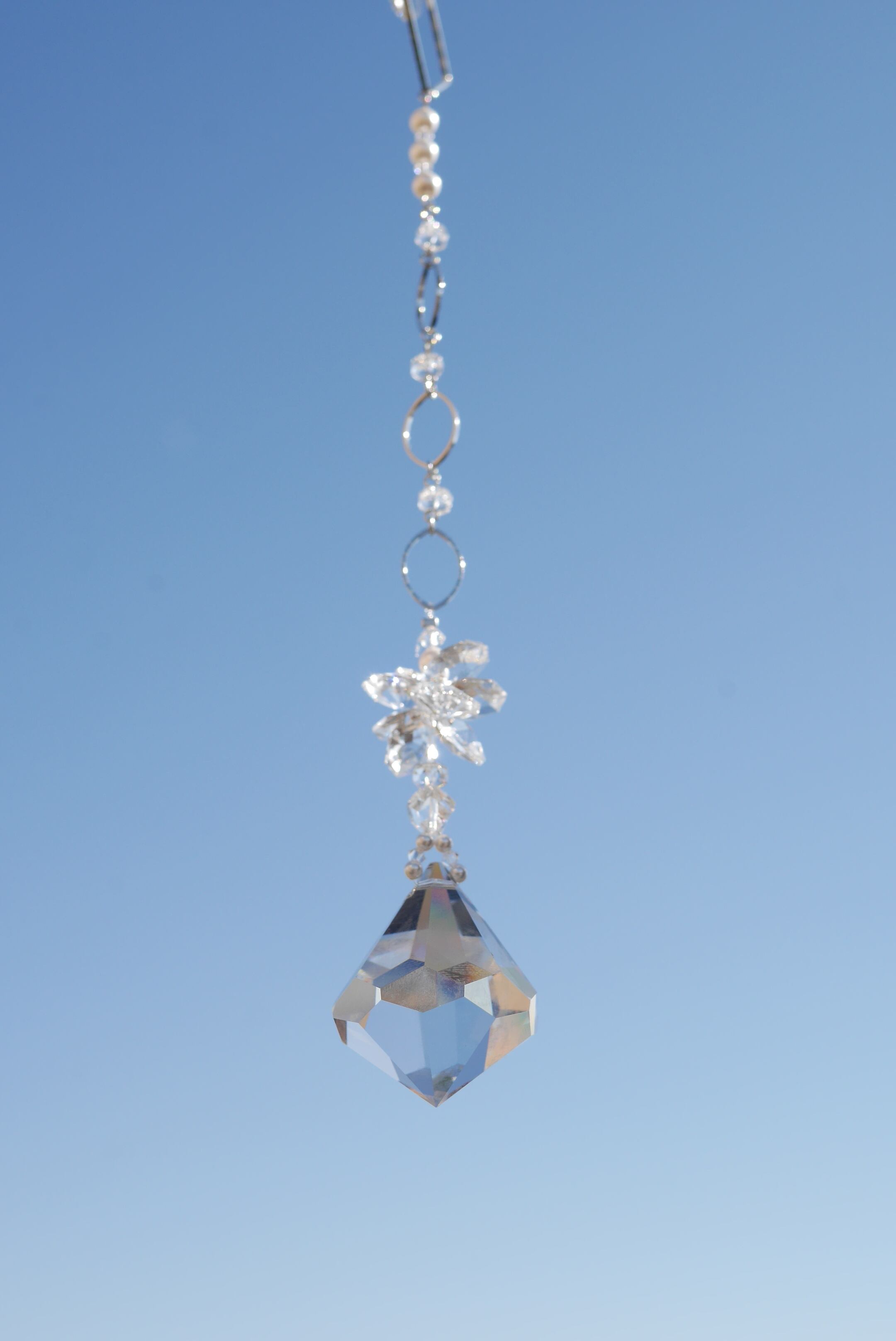 スワロフスキーの上品サンキャッチャーsimple スピリチュアルアイテムショップrubifa ルビファ