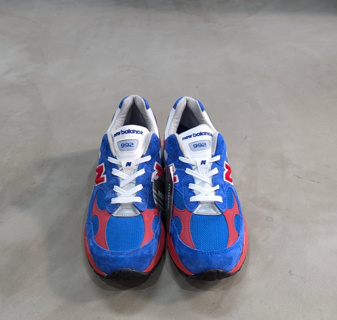 限定値下げ　New Balance 992 \"GRAY/BLUE/RED\" 美品 New Balance 992 