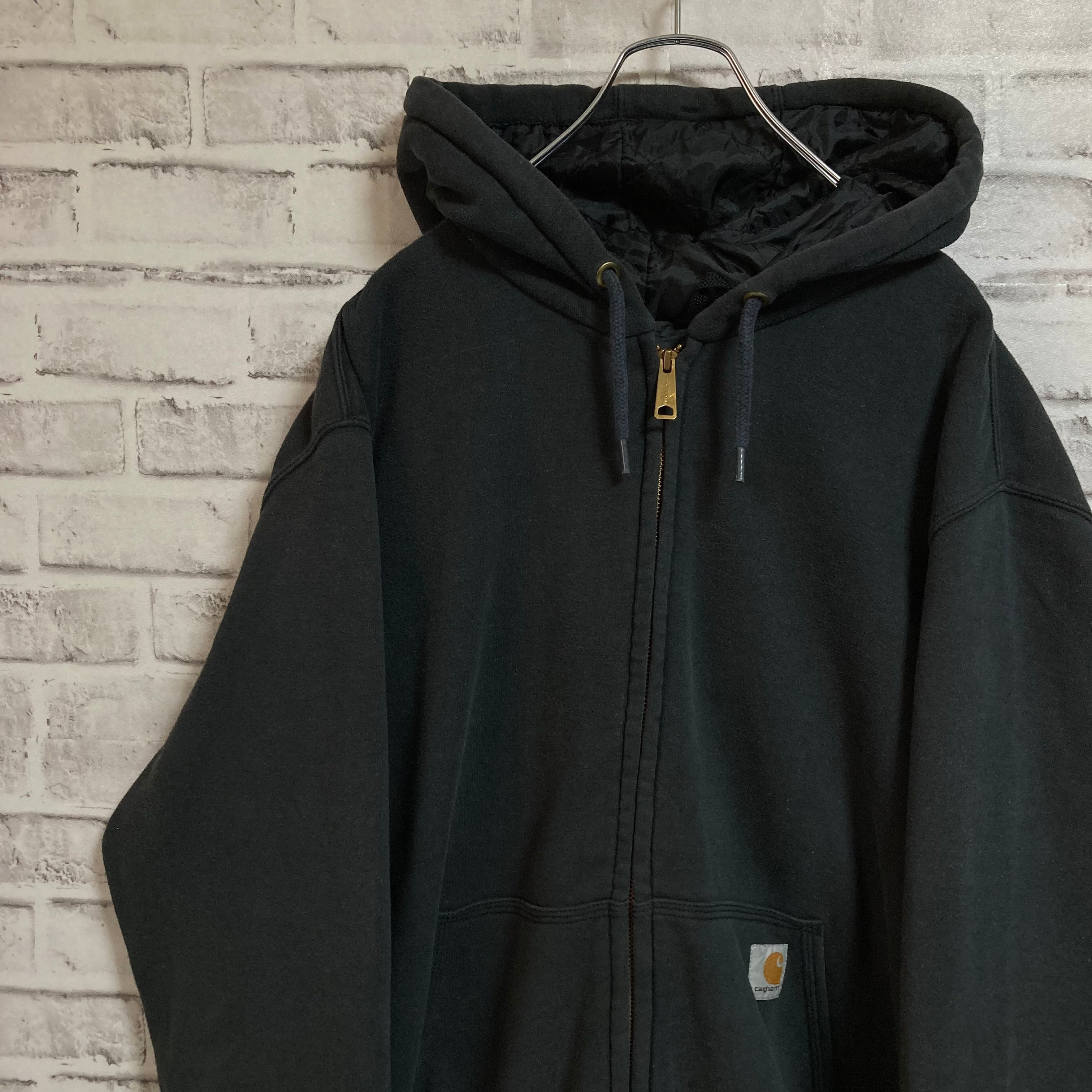 carhartt】Zip Hoodie XL 2000s Y2K ジップパーカー フーディ 刺繍タグ