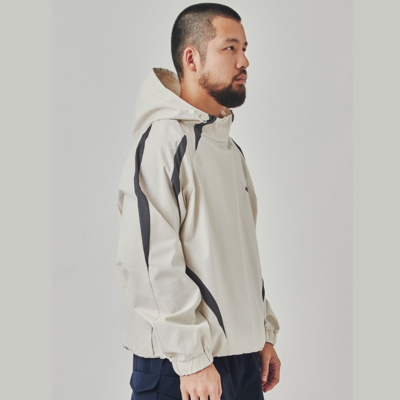 スポーティカラーブロック フーディージャケット K5391 - 6