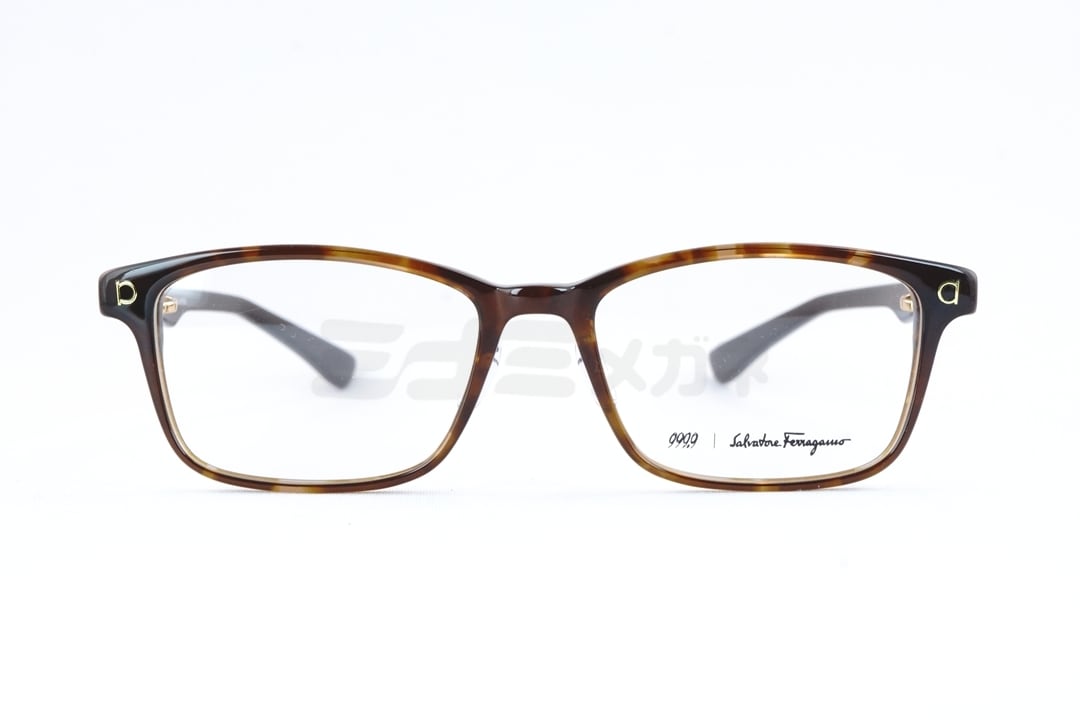 999.9×Ferragamo メガネ SF9002 214 コラボモデル アジアン