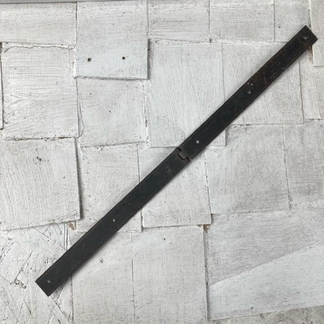インド　手打ちの黒鉄の蝶番　A