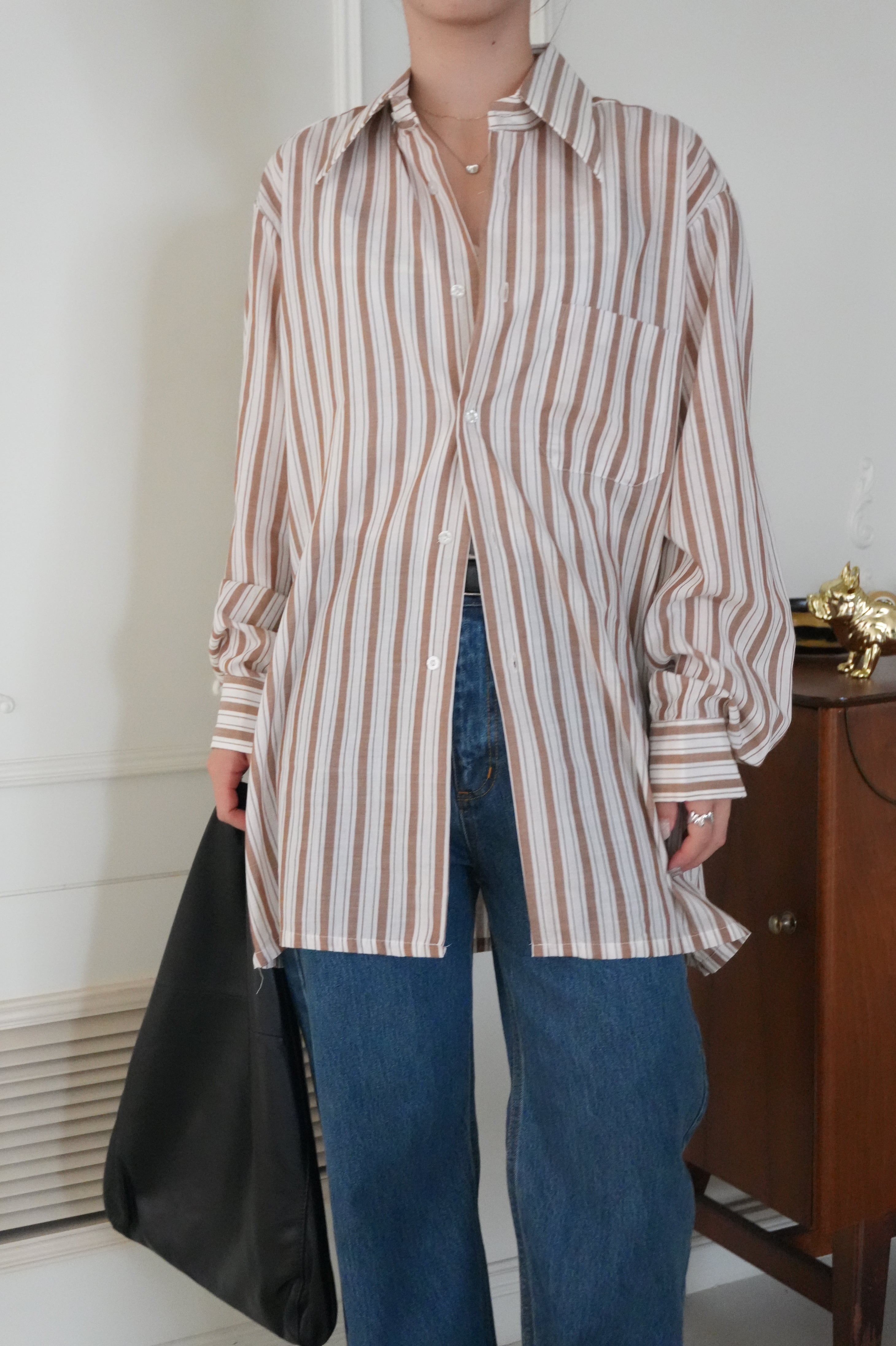 70~80s stripe shirt
