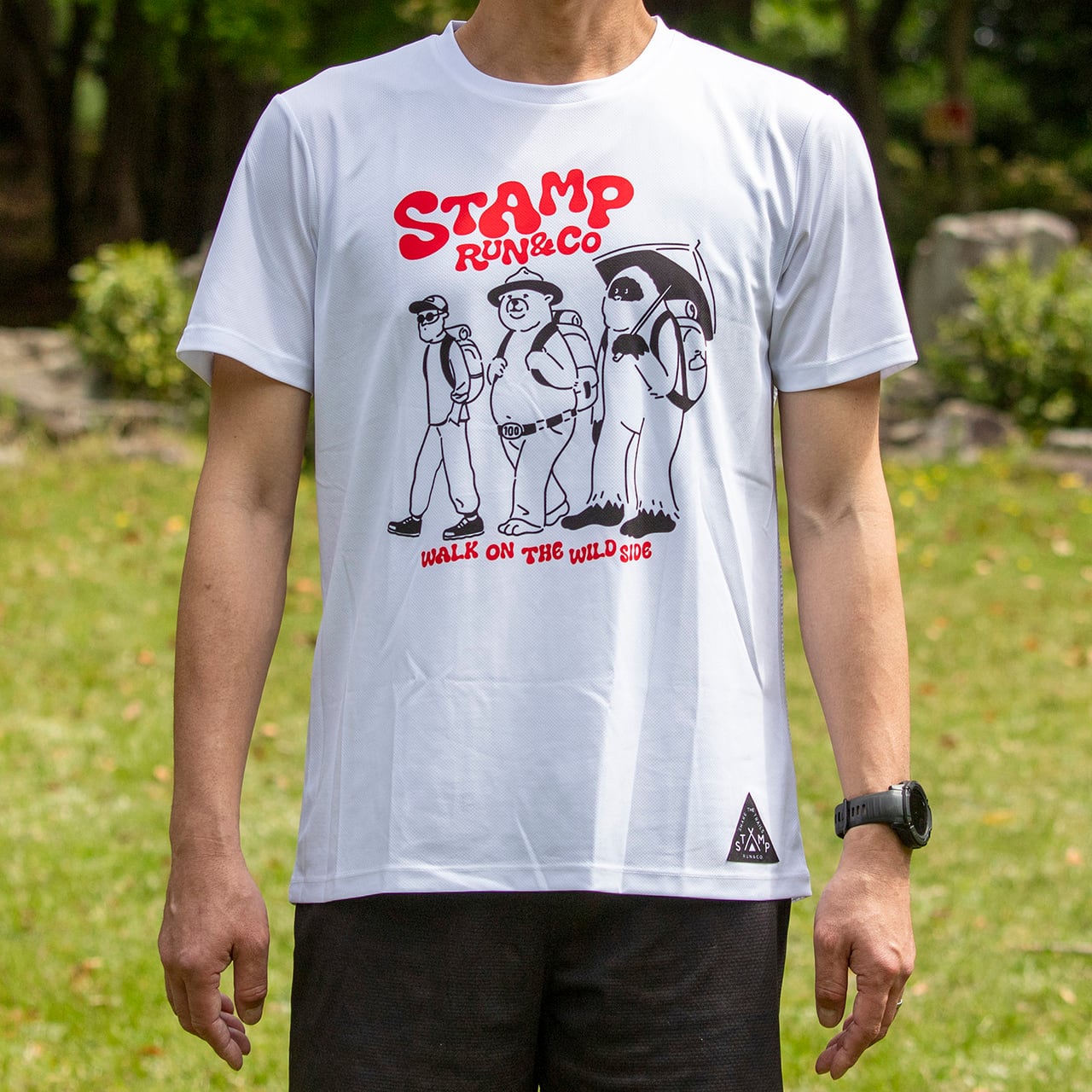 STAMP GRAPHIC RUN TEE (WALK ON THE WILD SIDE) | STAMP Run&Co