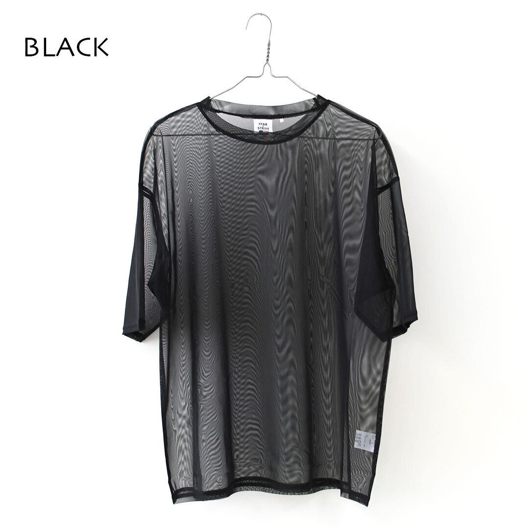 STAR&STRIPE [スターアンドストライプ] SHEER TEE [SSMD-090] シアーT