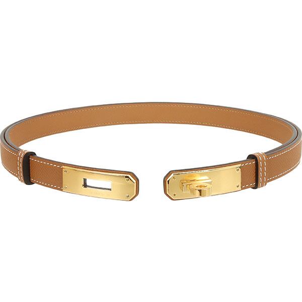 New HERMES エルメス ベルト ケリー 18 ケリーベルト ヴォーエプソン 9