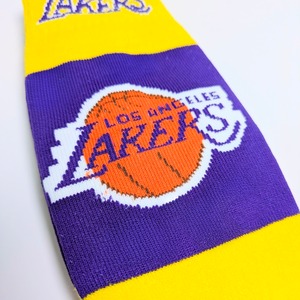 【 Los Angeles Lakers / ロサンゼルス レイカーズ 】 crew socks / クルーソックス / 靴下 / ソックス〚アメリカン雑貨 アメトイ〛