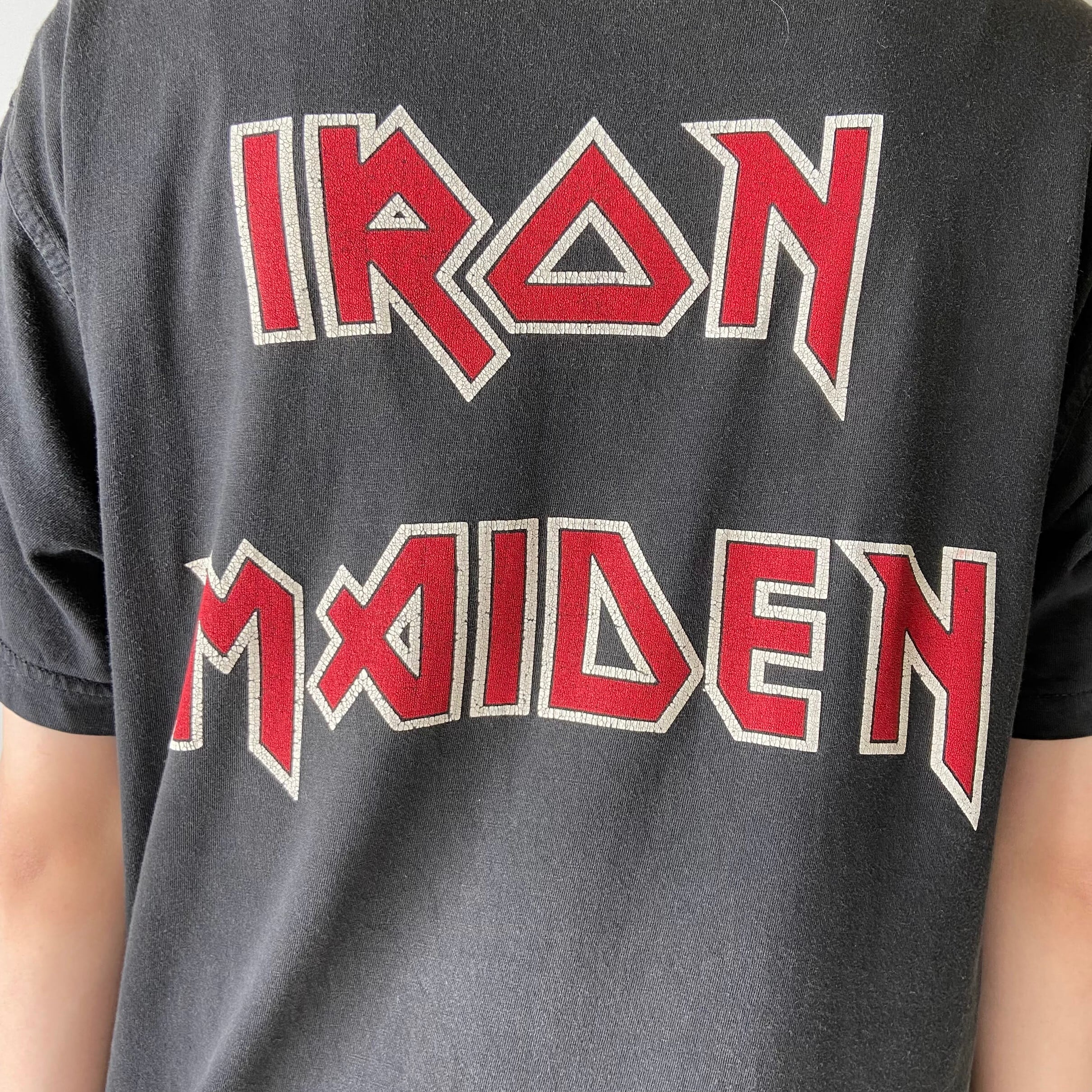 ★Iron Maiden プリントTシャツ ya667