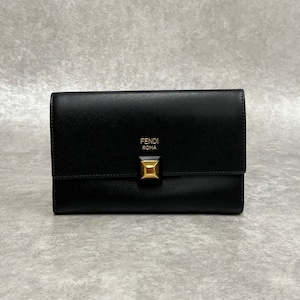 FENDI フェンディ ３つ折り財布 ブラック 6814-202205