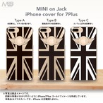 iPhone7Plus ブラックジャックスマホカバー MINI on Jack-3