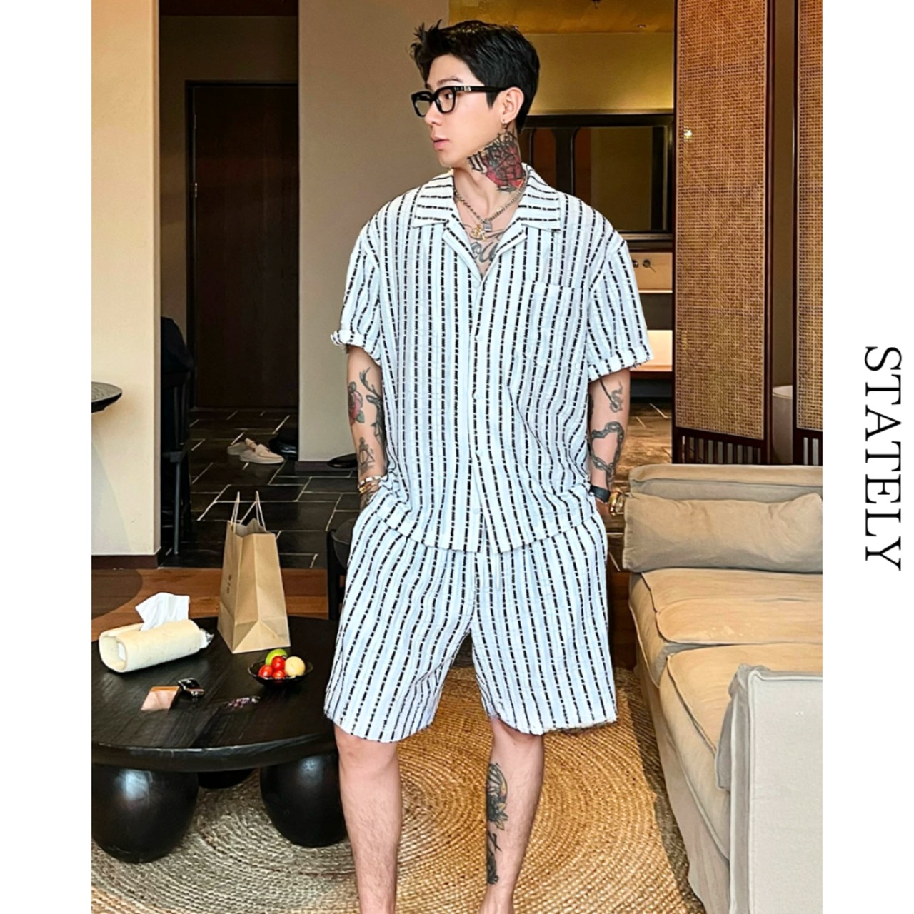 Resort Stripe セットアップ_ST34・画像2