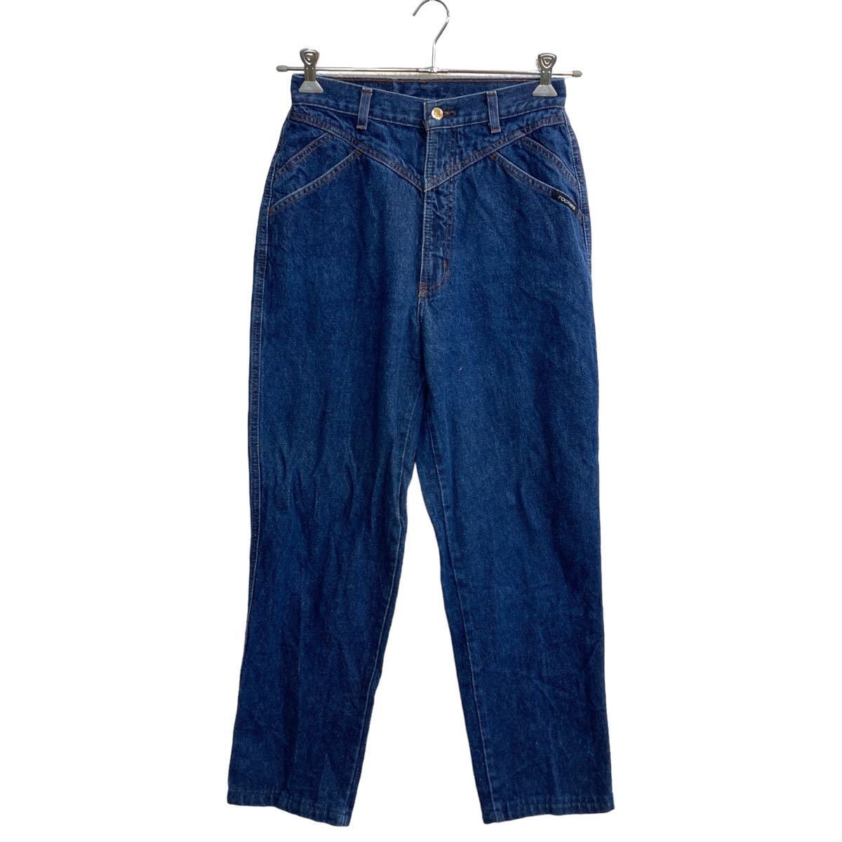 ROCKY MOUNTAIN デニムパンツ W27 レディース インディゴ USA製 古着卸