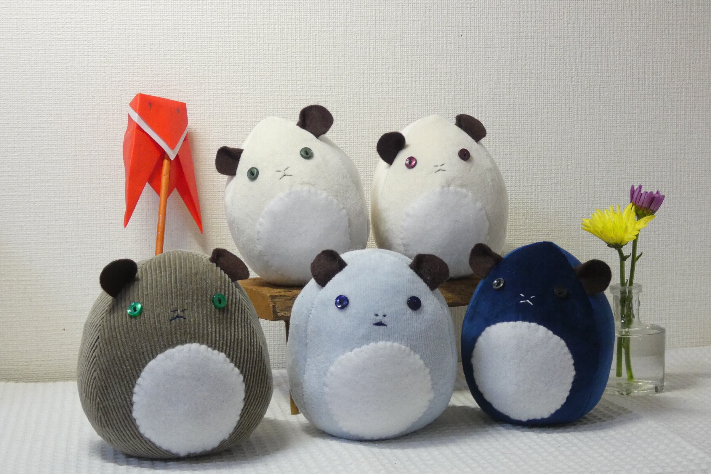 チンチラ（簡易版）chinchilla(simplified version) | ぬいぐるみ工房
