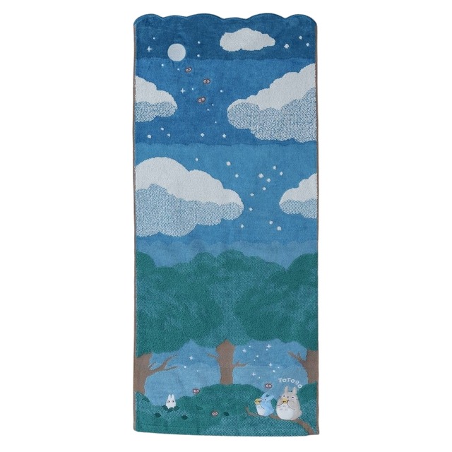 となりのトトロ　フェイスタオル　月夜の晩に（3590）