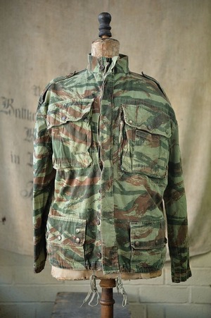 Vintage French Army Lizard camouflage jacket TAP47/56