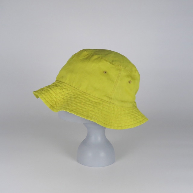 SS21-BD-7 Ramie W-Face Hat - YEL