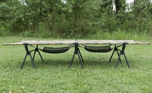 50%OFF【BN-1785】Dark Camouflage Camp Bed