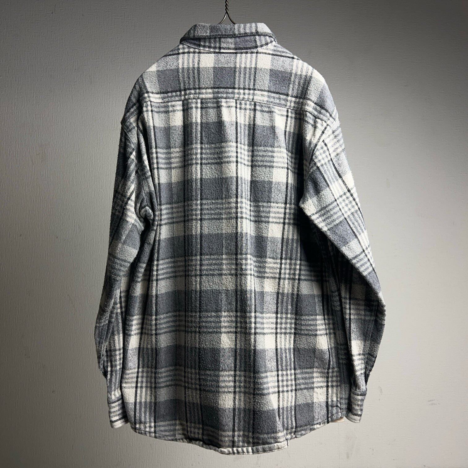 90's~00's STJOHN'SBAY Plaid Heavy Flannel Shirt 90年代 00年代