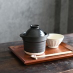 ご飯鍋 ごはん鍋 黒釉 1合 ごはん炊き 土鍋 美濃焼 日本製