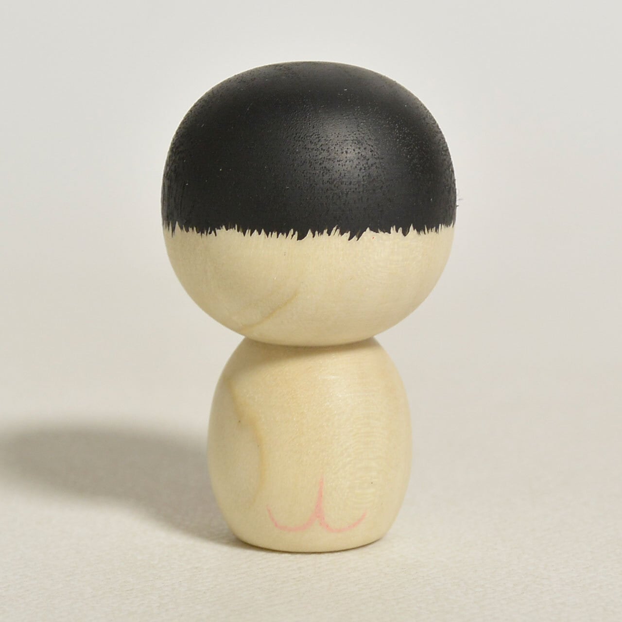 小さな金太郎ちゃんこけし 約1寸 約3.5cm 鈴木明 工人（作並系）#2450