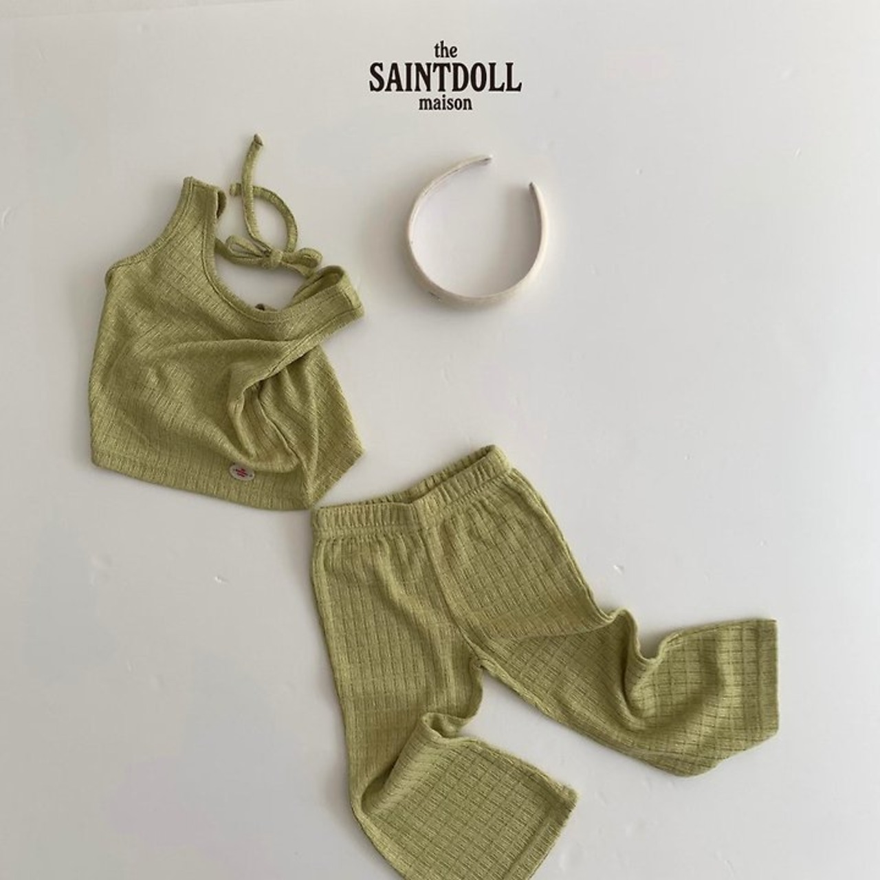 [SAINTDOLL] Puree Knitwear Set-up / [세인트돌] 퓨레니트세트
