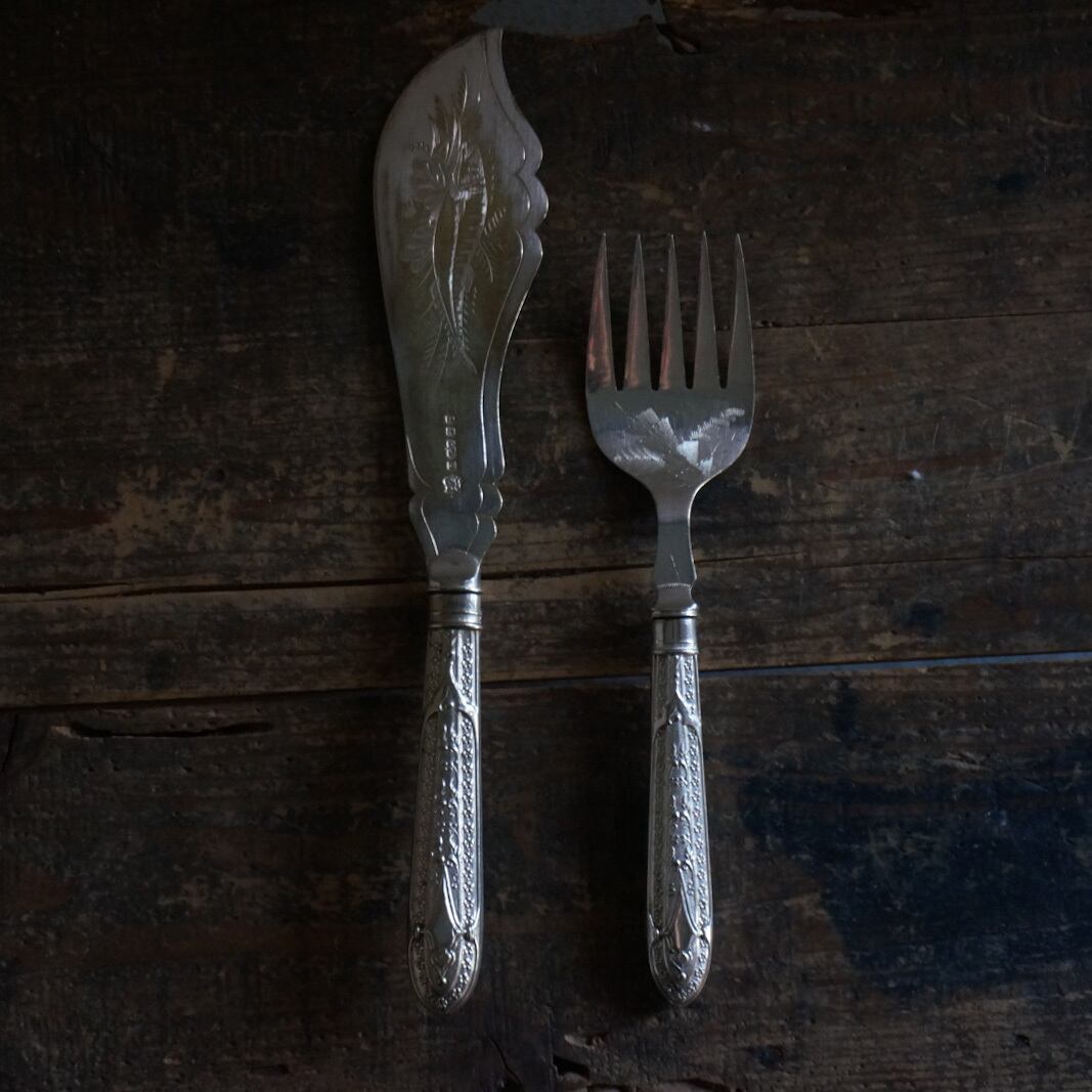 希少 クリストフル パール 未開封 フィッシュナイフ 6点 クリストフル ナイフ ○ リュバン フィッシュ ナイフ 19.5cm