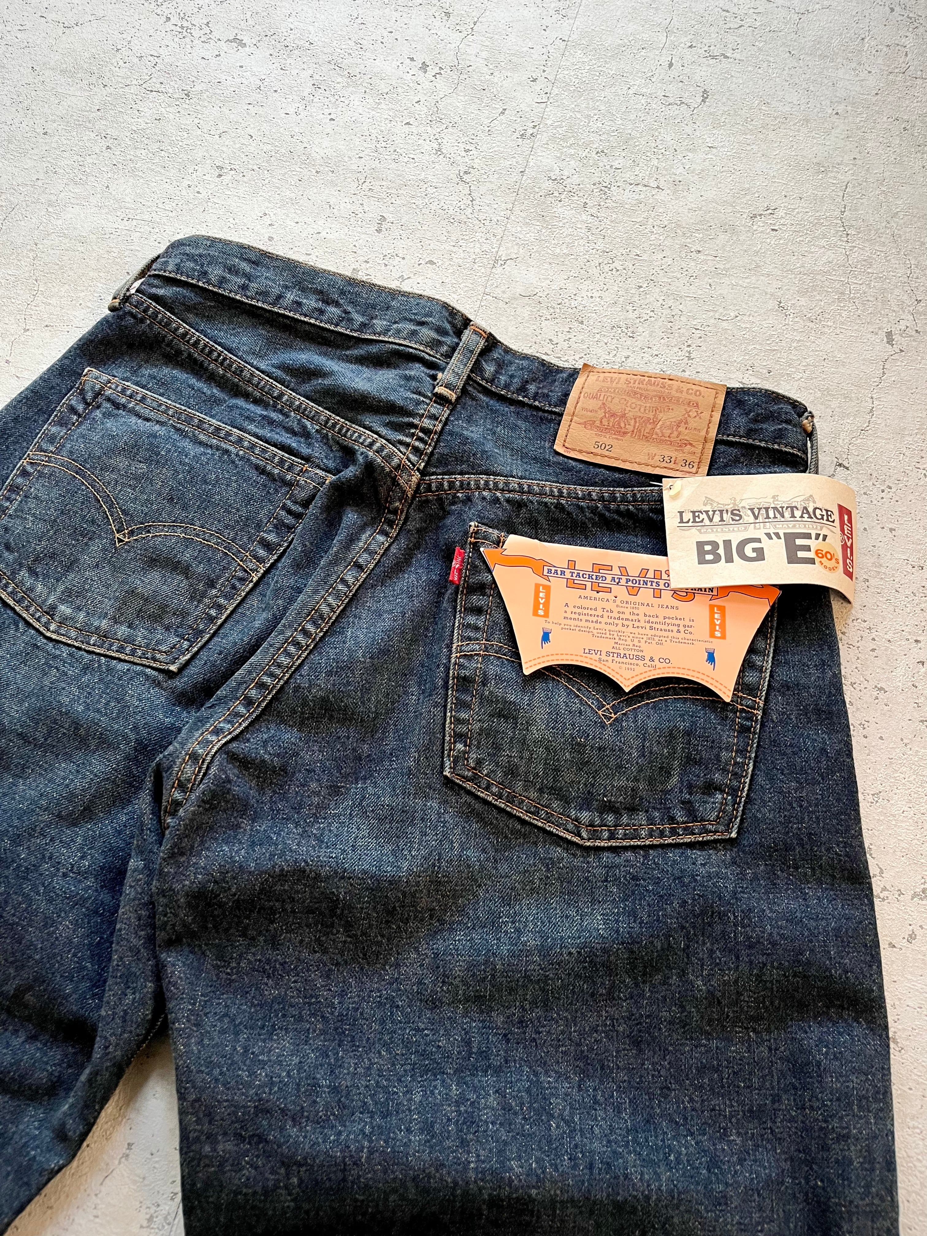 ★レア Levi’s リーバイス 502xx 140周年モデル bigE W29