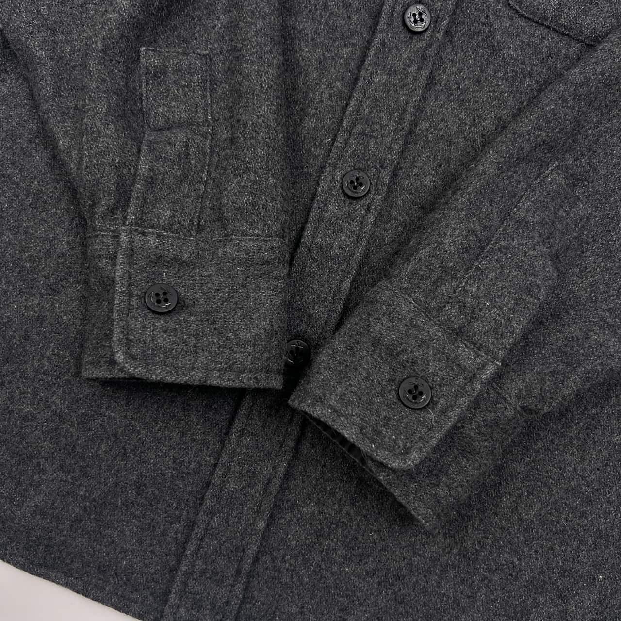 Daily Wardrobe Industry デイリーワードローブインダストリー 起毛 長袖シャツ 0/グレー メンズ