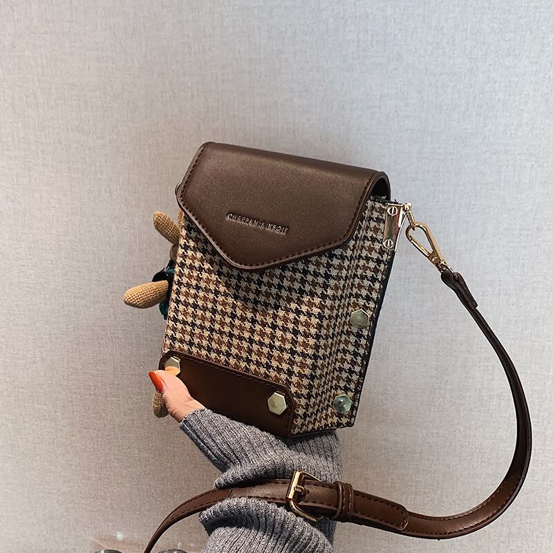 スタンダードミニスタイル レトロ メッセンジャーバッグ ミニバッグ Tiancai_Wing_Bag86472210216