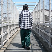 Leh / Zip Wide Track Pants style