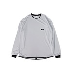 P-Long T-shirts：ライトグレー/ブラック