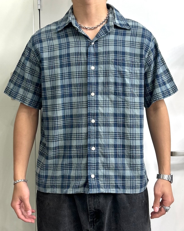 90’s Ralph Lauren Design Short Sleeve Shirt “HERITAGE”【Roots店】