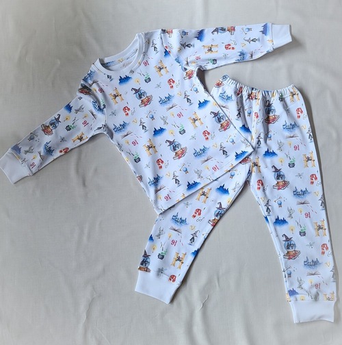 【My Little Pie 】3y-8y⭐pyjama set PJ001 長袖セット～Harry potter