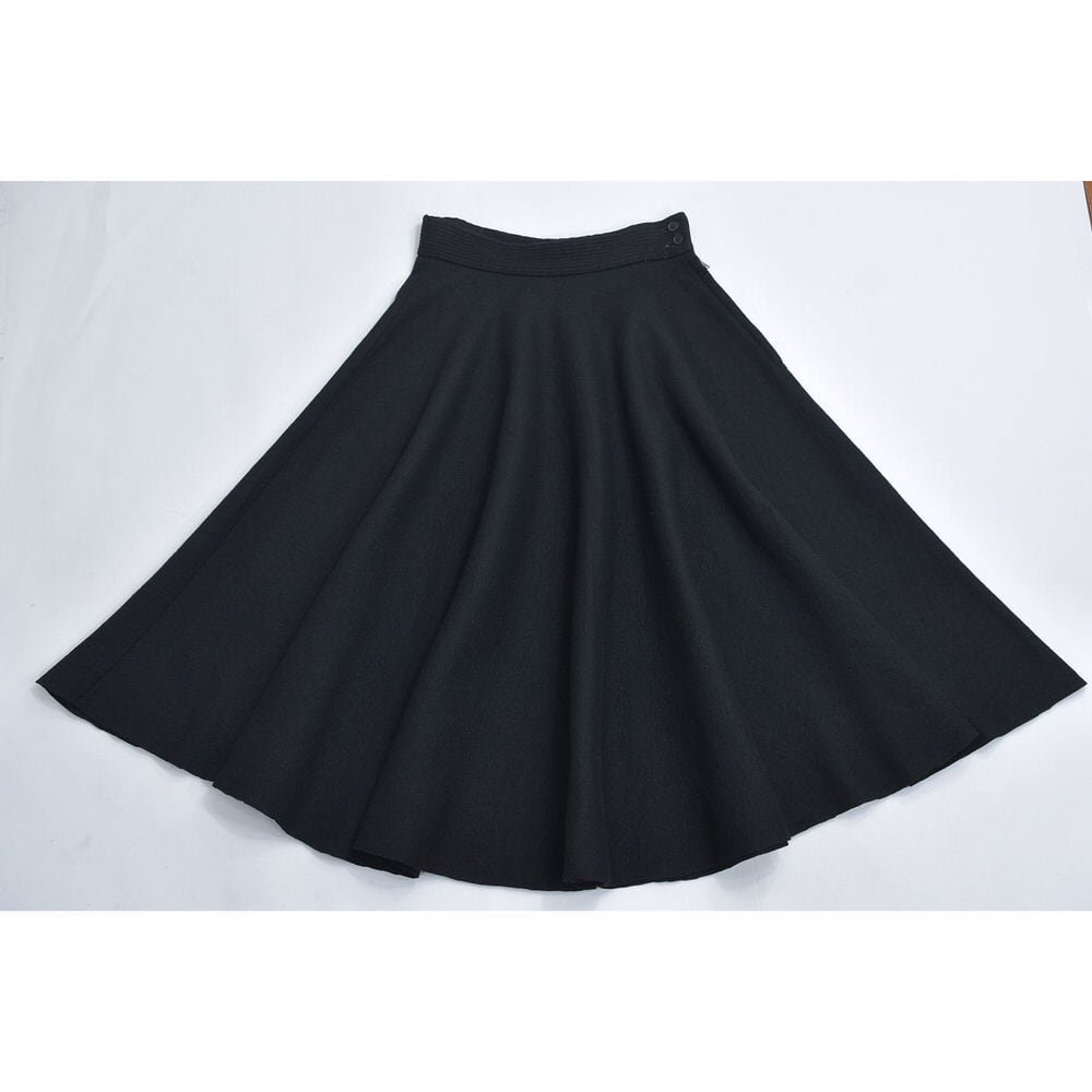 1950's ヴィンテージ　vintage フレア　サーキュラースカート 40～50s USA製 Joyce OF CHICAGO ジョイスオブシカゴ フェルト ウール