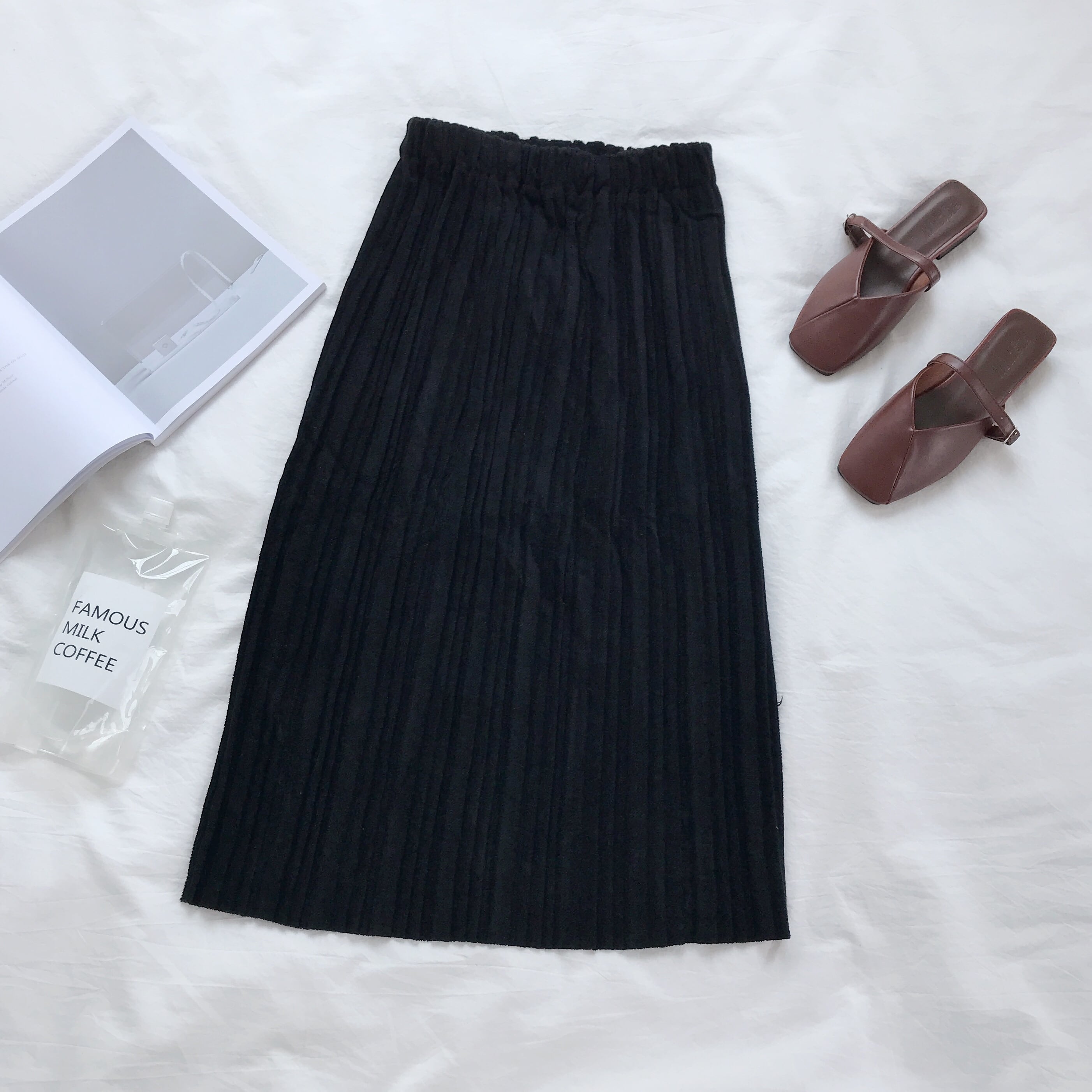 スタイルミドル丈スカートAラインスカート2020新入生オールマッチファッショナブルスカート女性夏気質女性トレンド YY-ファッション58992204773