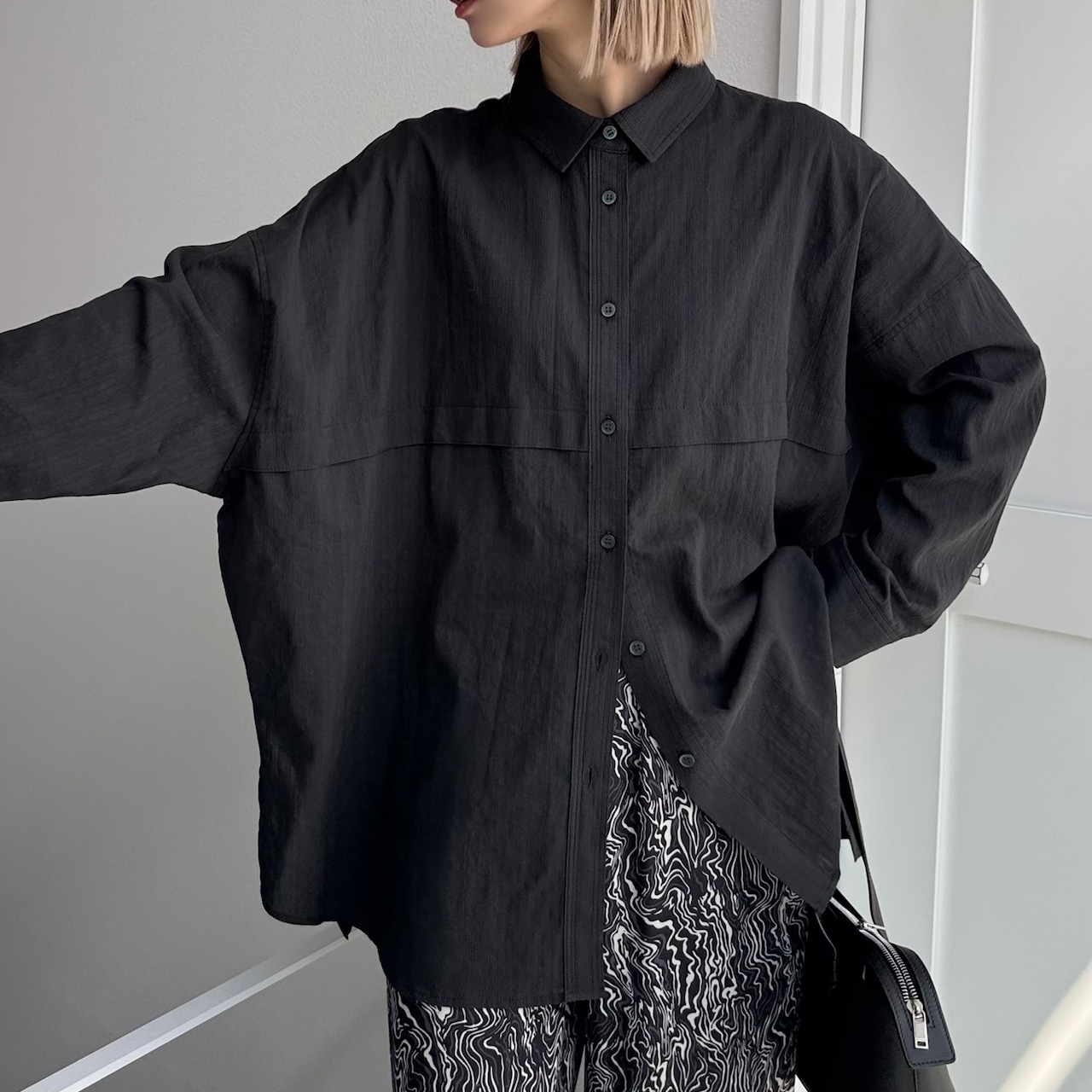 スプリングスラブワイドSH/ブラック