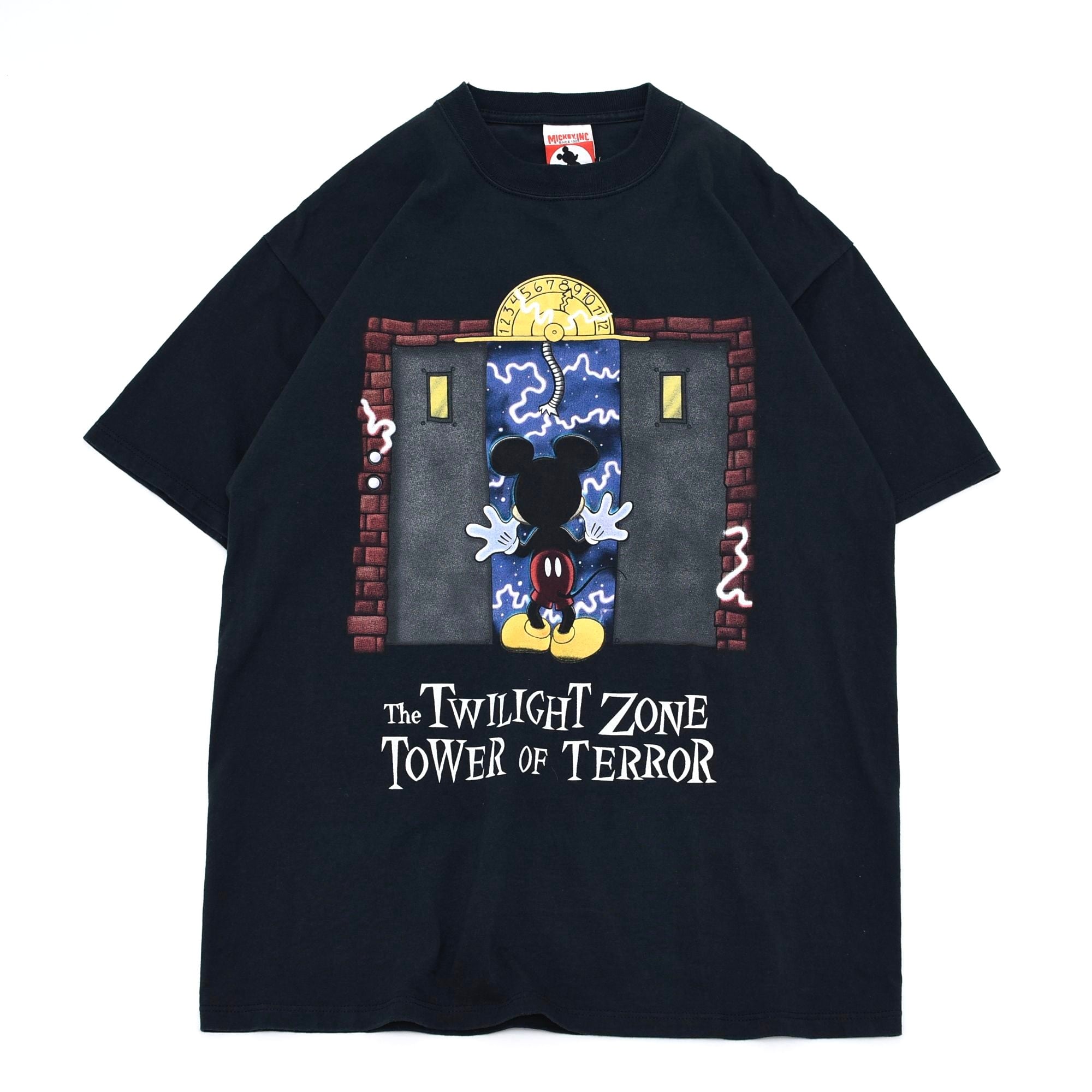 90's MICKEY,INC tower of terror T-shirt Made in USA | 古着屋 grin days memory  【公式】古着通販 オンラインストア powered by BASE