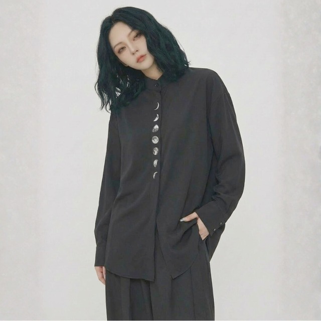 Cutwork dot pattern shirt C1494