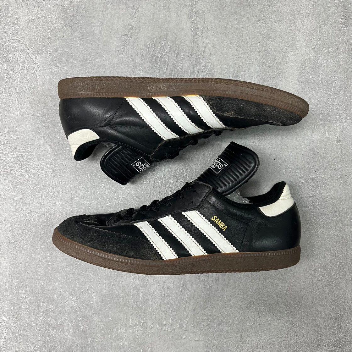 94年製adidasアディダスsambaサンバオリジナルヴィンテージ黒ブラック 