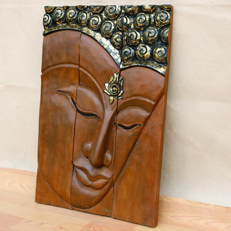 絵画 仏顔 立体 アートパネル インテリア 壁絵 掛絵 アート おしゃれ