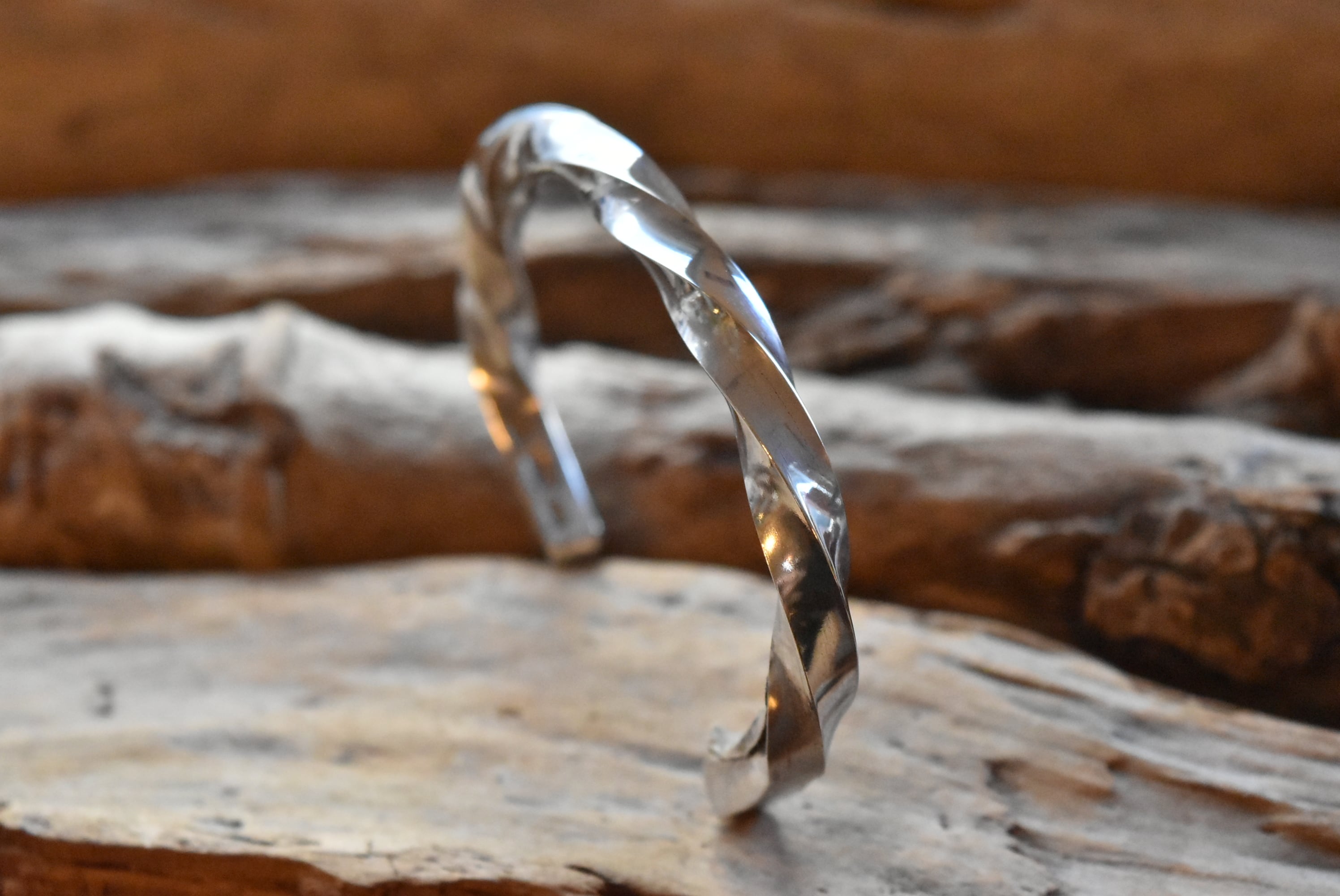 5mm ツイストバングル | FARWEST silver smith