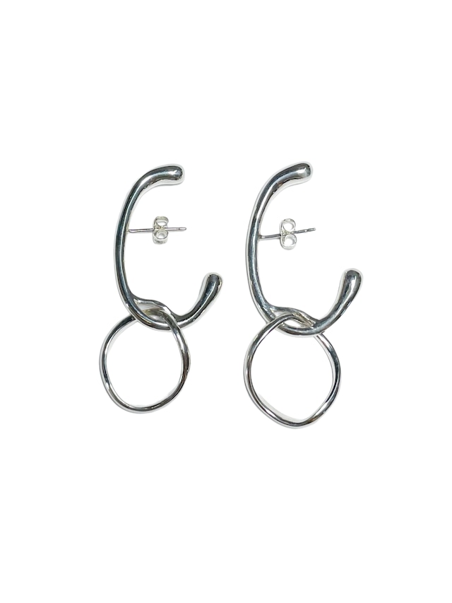 #025 (essential earrings)　※SINGLE silver925 earring