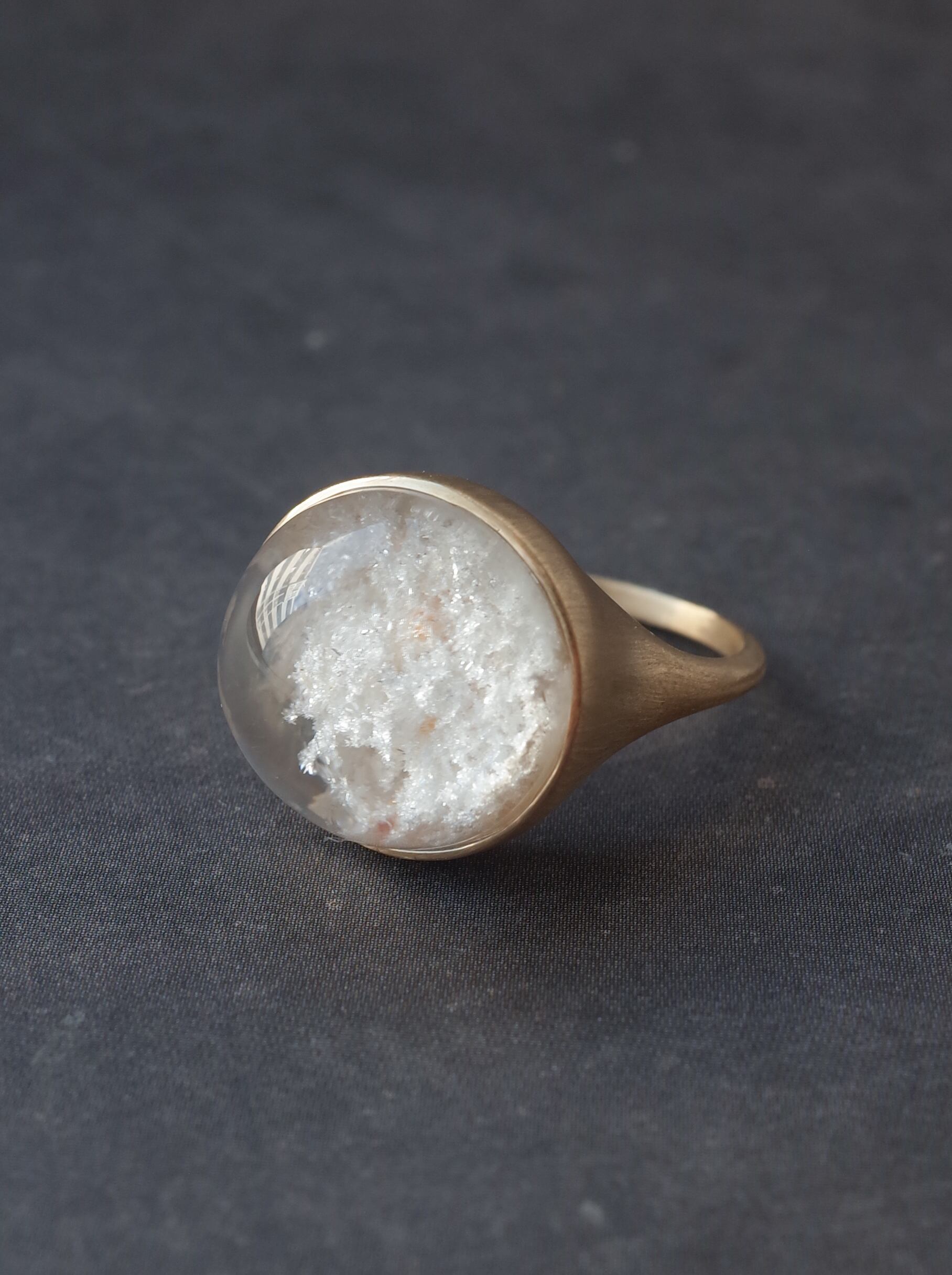 White Garden Quartz Ring - 11 | MOEMI SUGIMURA