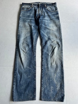 "Dior" Faded Blue Straight Denim