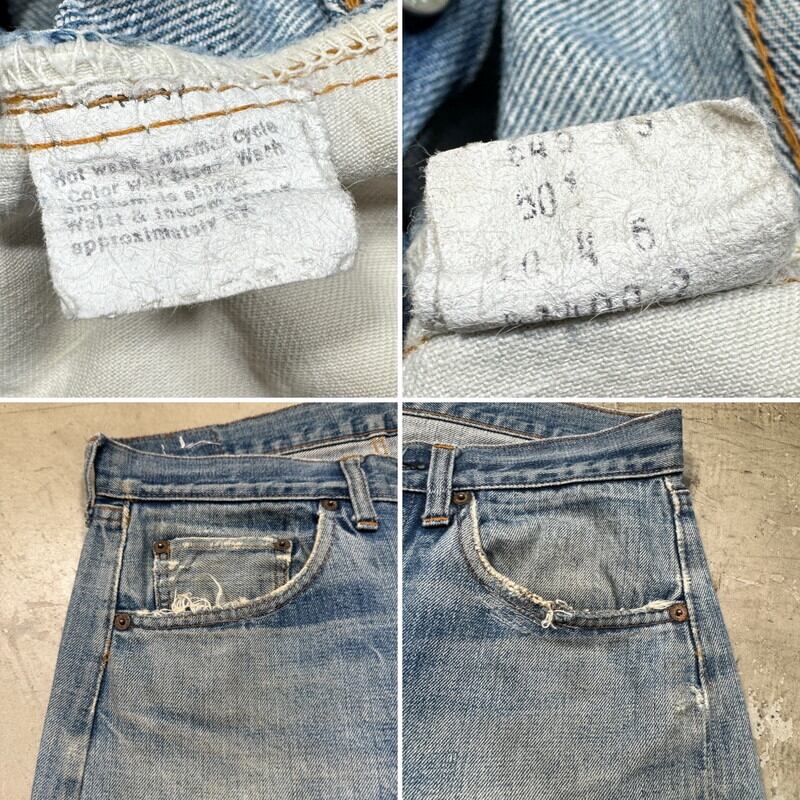 70's Levi's リーバイス 501 デニム 66前期 赤耳 セルヴィッジ 70's Levi's リーバイス 501 デニム 66前期 赤耳 セルヴィッジ