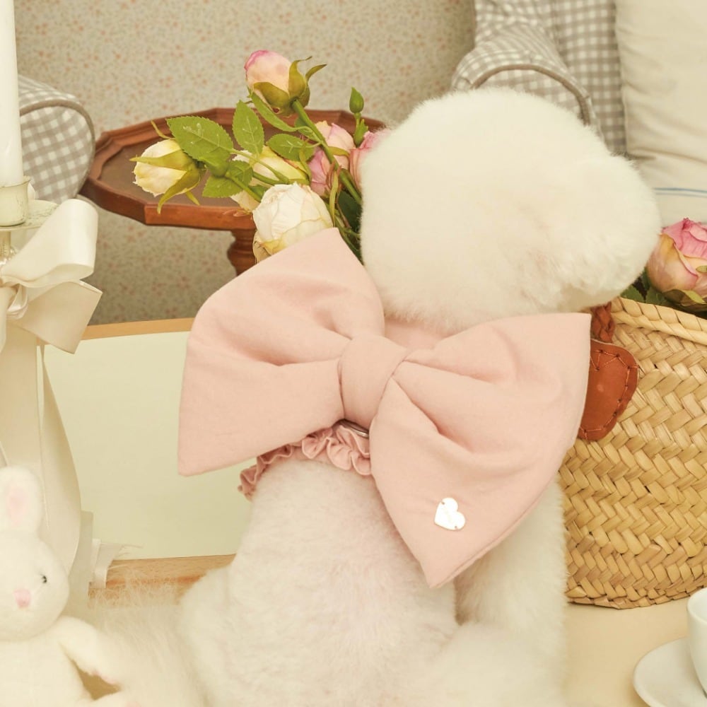 meaningless ミーニングロス ハートリボンハーネス 韓国 大人気 ペット