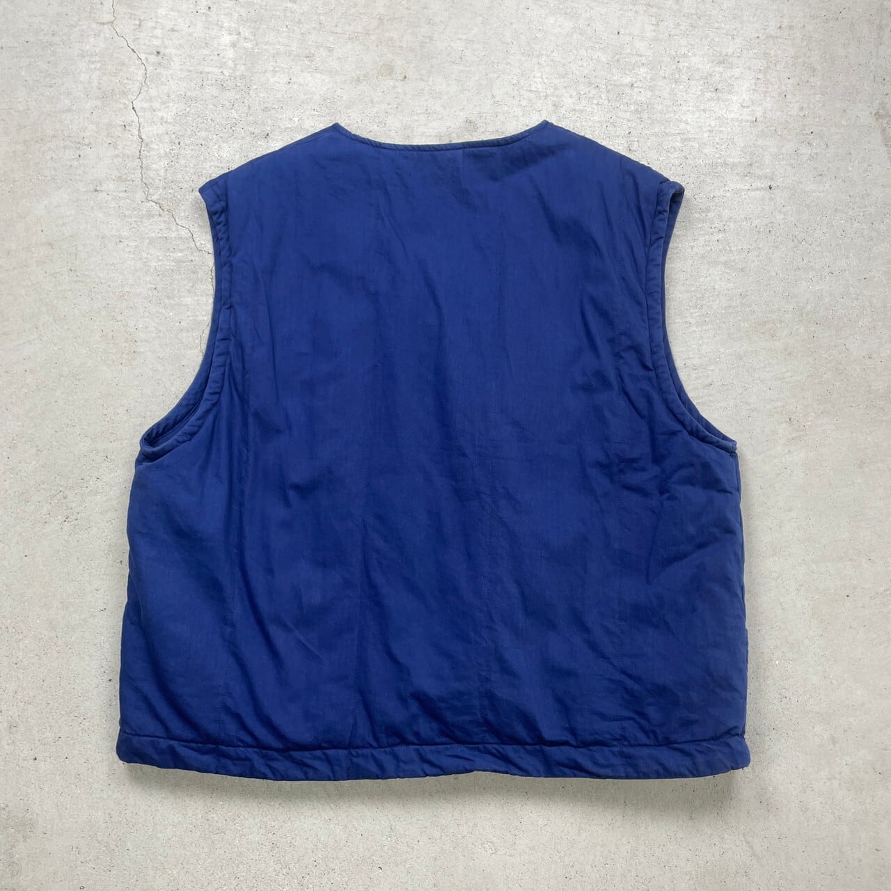 00年代 SANFOR ユーロワーク 中綿入り ベスト メンズ2XL 古着 00s 