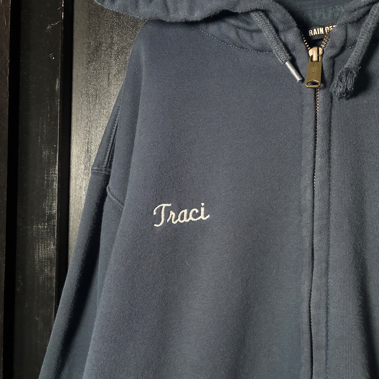 Carhartt ジップパーカー ネイビー 企業刺繍 カーハート