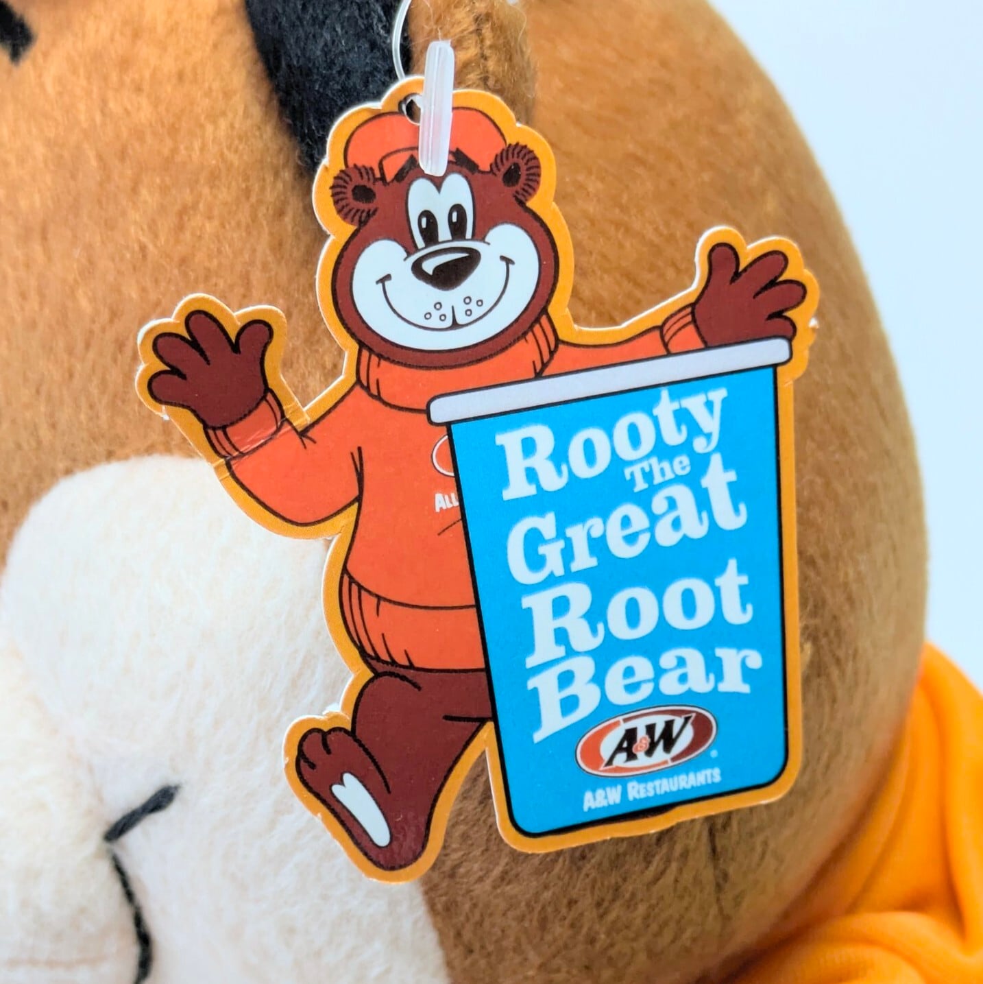 ☆DEADSTOCK / VINTAGE2000年代初期〜☆【 A&W（エンダー）ルーティ ベアー 】プラッシュトイ / ぬいぐるみ 〚アメリカン雑貨 アメトイ〛