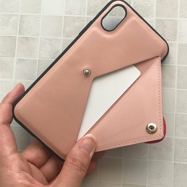 可愛いハート 背面カード収納あり Iphoneケース スマホカバー Iphone7 8 X Xs Xr各種対応 Babyselect 可愛いハート 背面カード収納あり Iphoneケース スマホカバー Iphone7 8 X Xs Xr各種対応 Babyselect